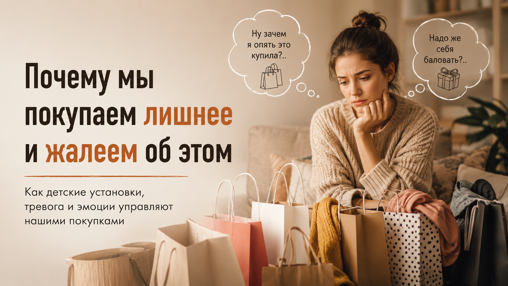Почему мы покупаем лишнее и жалеем об этом